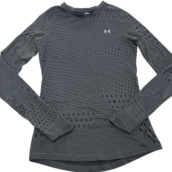 Under Armour Shirt Womens XS ColdGear Fitted Long Sleeve Base Layer 1290753 - Picture 1 of 6